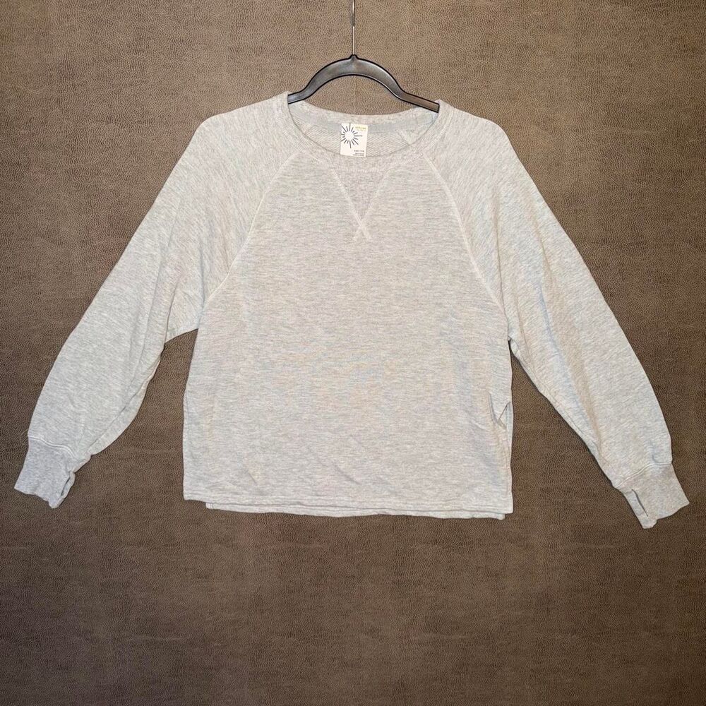 Offline by Aerie oversized Gray long sleeve crewneck